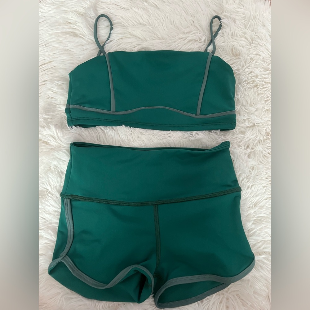 Gorgeous Green Tiger Friday Dancewear set!